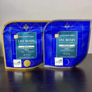 Hometown Hero Delta 9 Live Rosin Gummies, 25mg