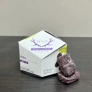 Wyld marionberry indica gummies, 10mg