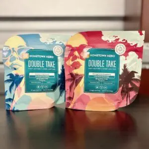 Hometown Hero Double Take Delta 9 Gummies, 20mg
