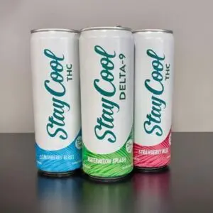 Stay Cool delta 9 THC drinks, 25mg each